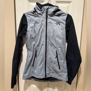 The North Face Rain Women’s Jacket DryVent Gray/Black Combo,XS